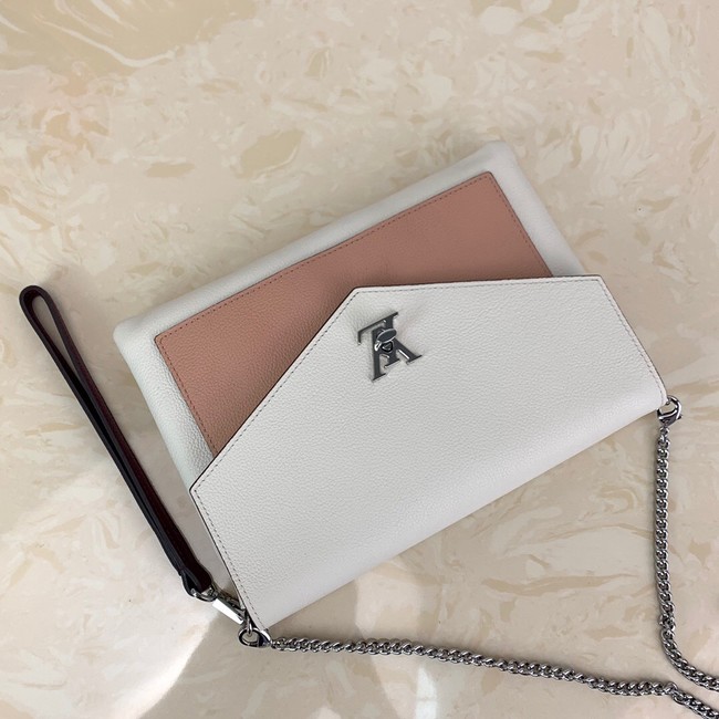 Louis Vuitton MYLOCKME Mini chain bag M69183 apricot&white