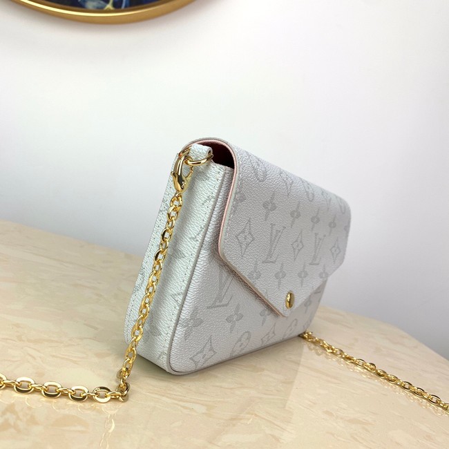 Louis vuitton original Chain bag M61276 white