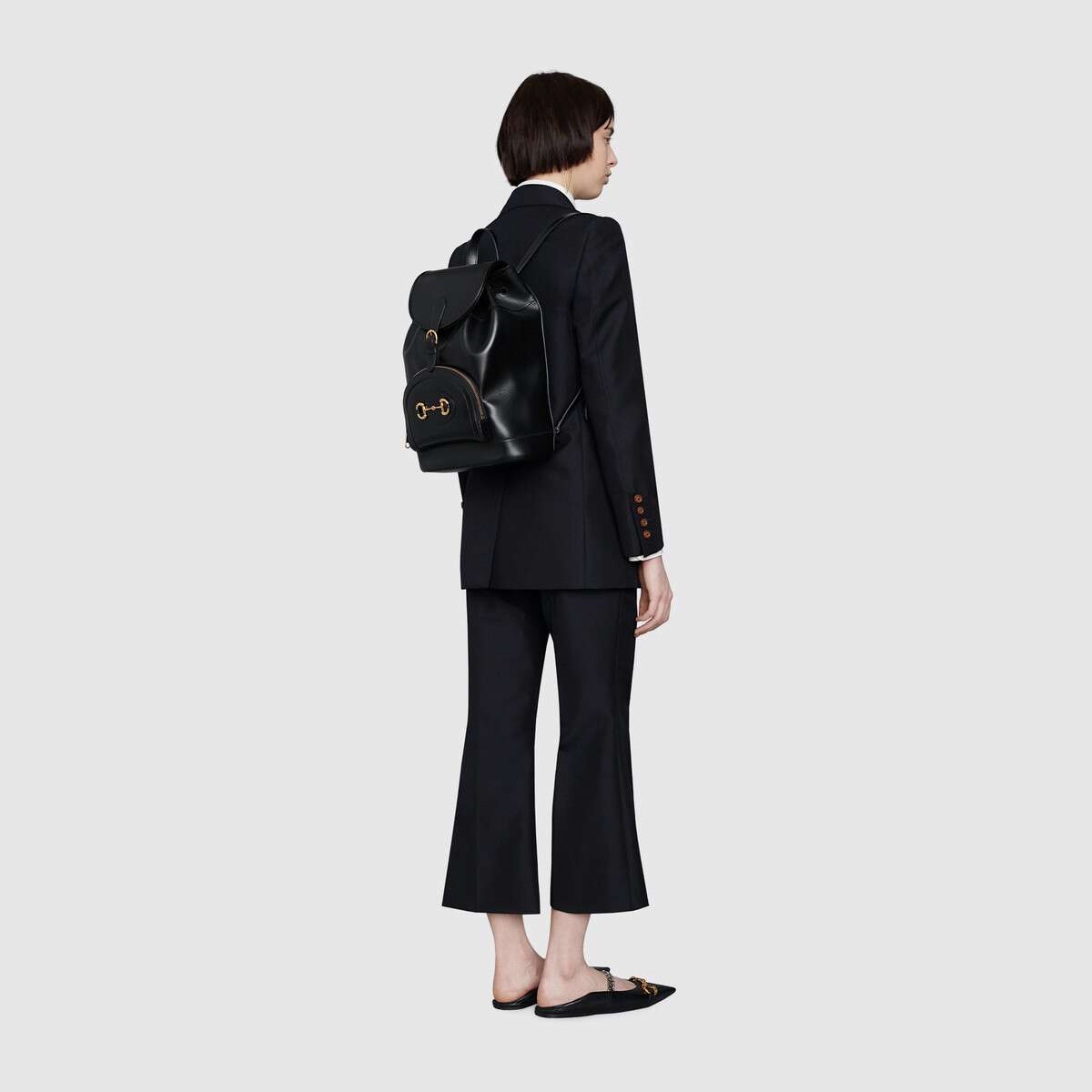 Gucci 1955 Horsebit backpack 620849 black