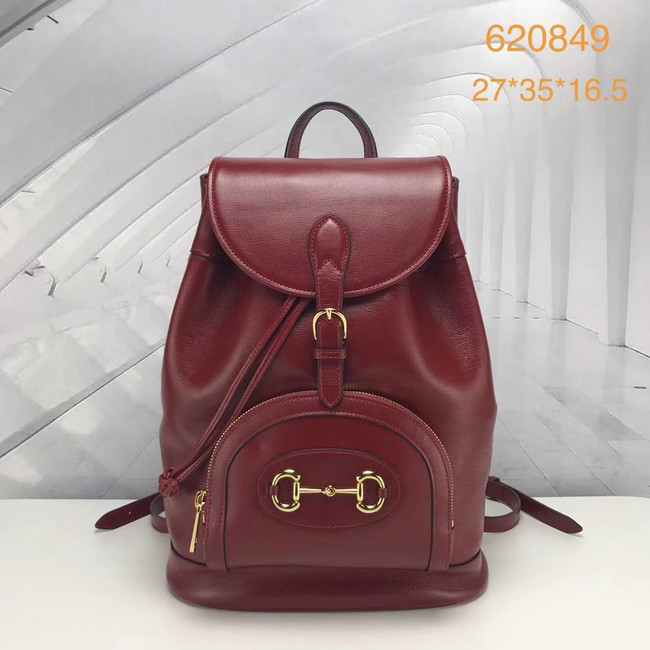 Gucci 1955 Horsebit backpack 620849 red