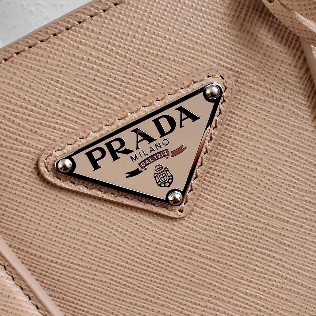Prada Saffiano leather mini-bag 1BA296 pink