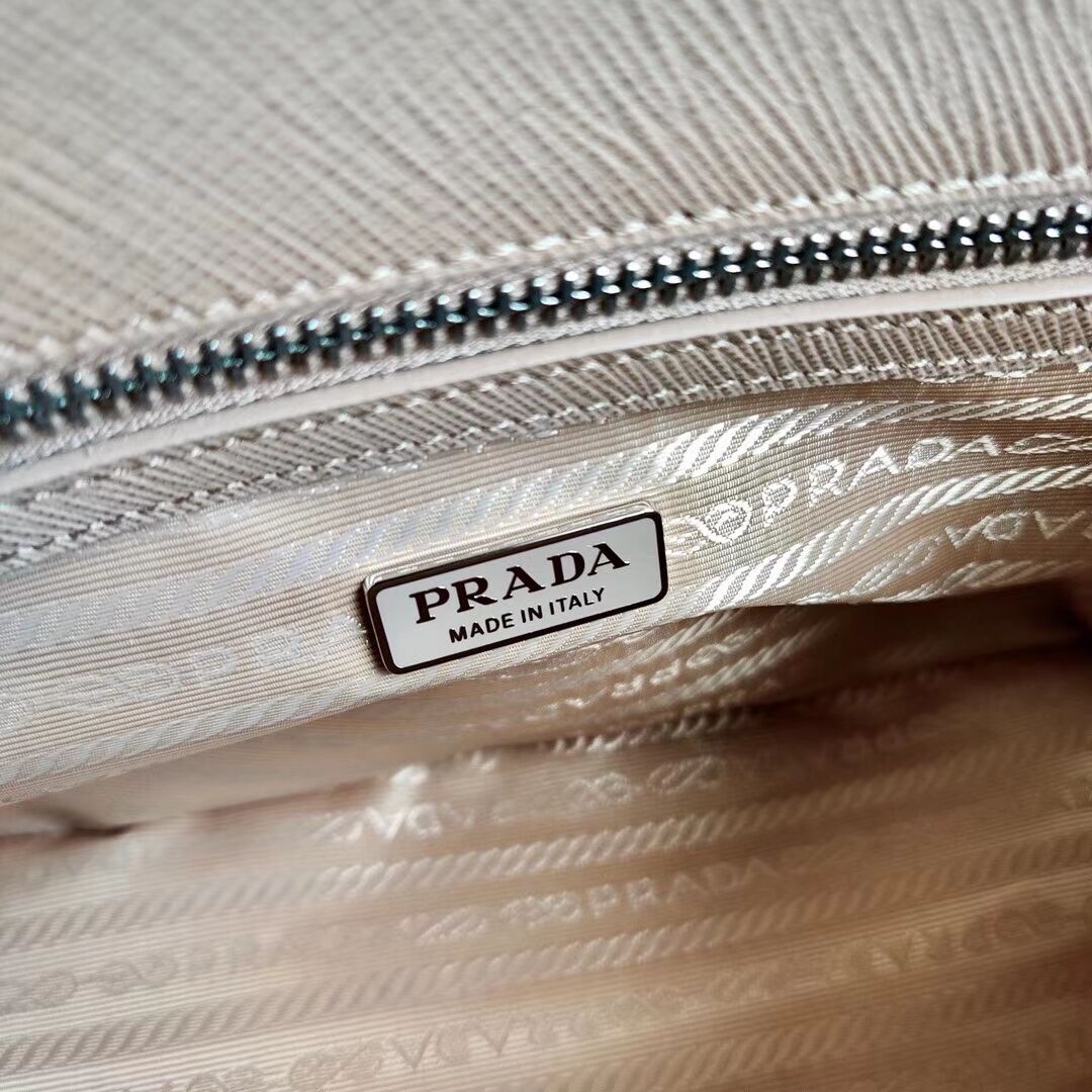 Prada Saffiano leather mini-bag 1BA296 pink