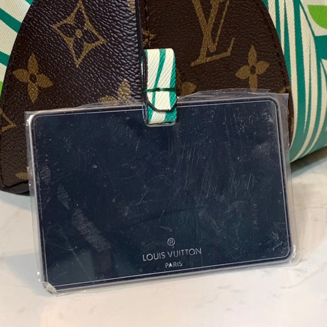 Louis vuitton original leather TWIST MM M50282 green