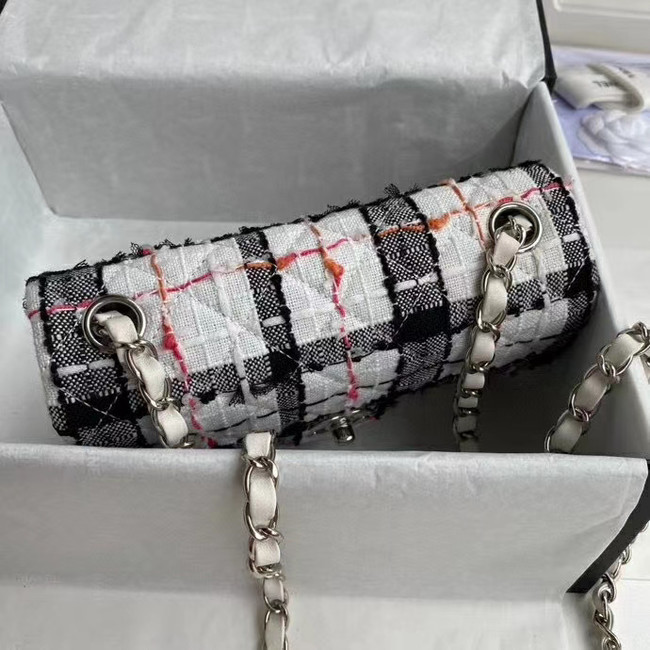 Chanel Original mini flap bag A69900 White black pink orange