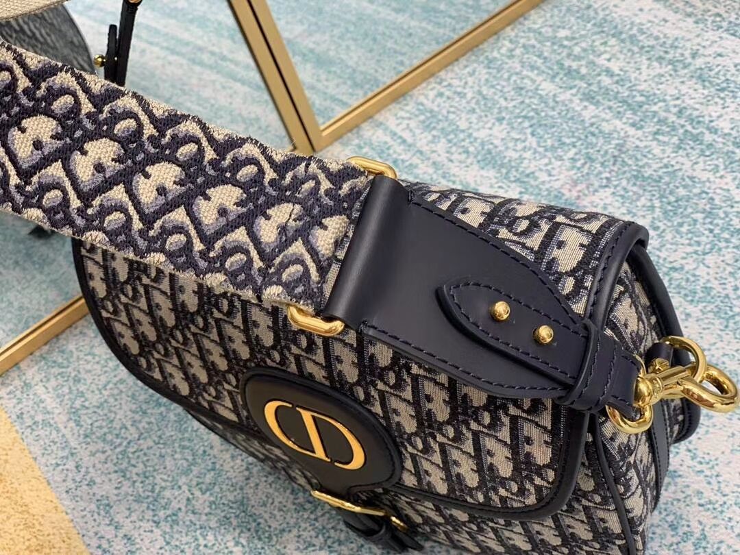 DIOR OBLIQUE BAG C0268A blue