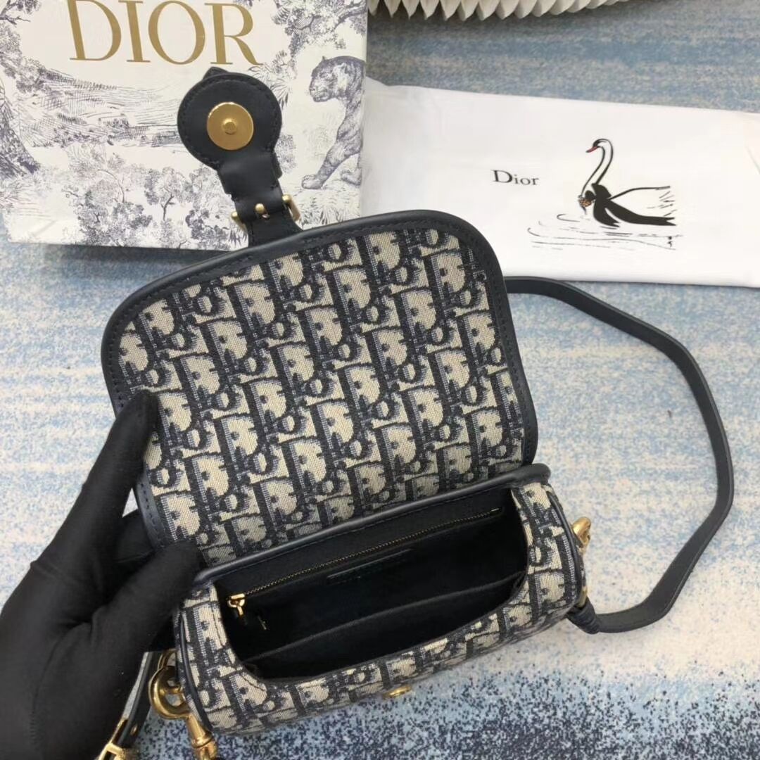 DIOR OBLIQUE BAG SMALL C0268 BLUE