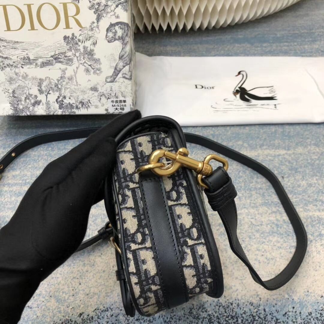 DIOR OBLIQUE BAG SMALL C0268 BLUE