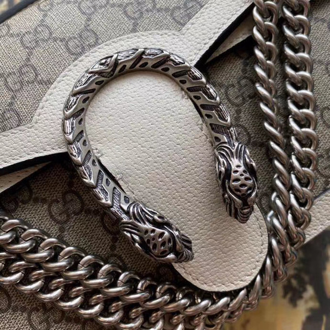 Gucci Dionysus GG top handle bag 621512 white