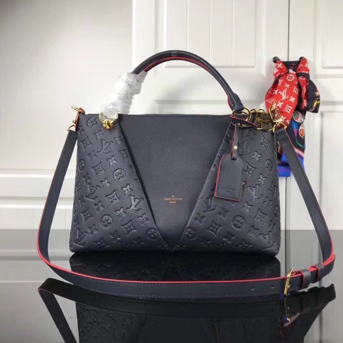 Louis vuitton original V TOTE BB M44397 Navy