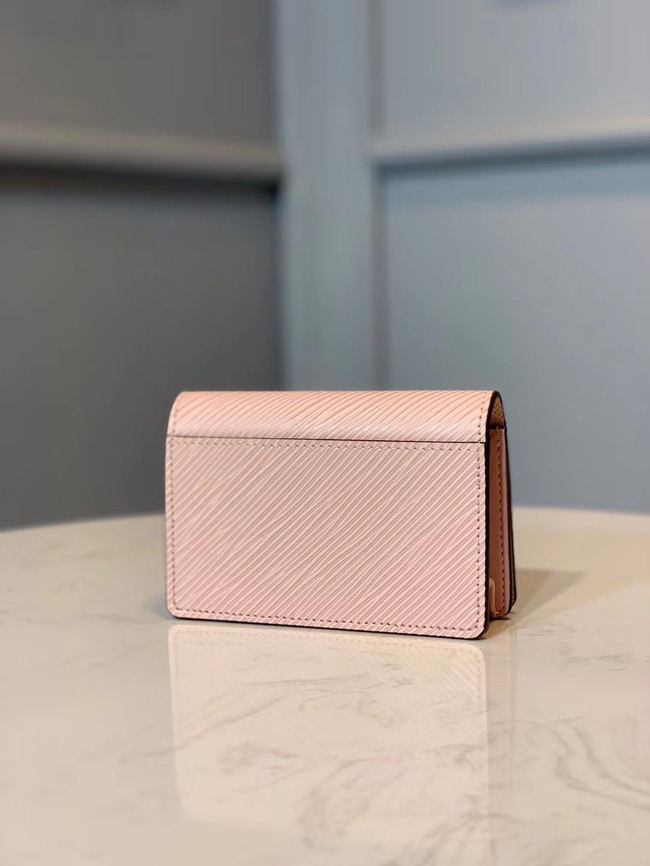 Louis vuitton original TWIST MULTICARTES card holder M68681 pink