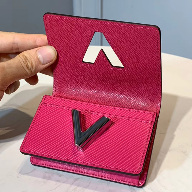 Louis vuitton original TWIST MULTICARTES card holder M68681 rose