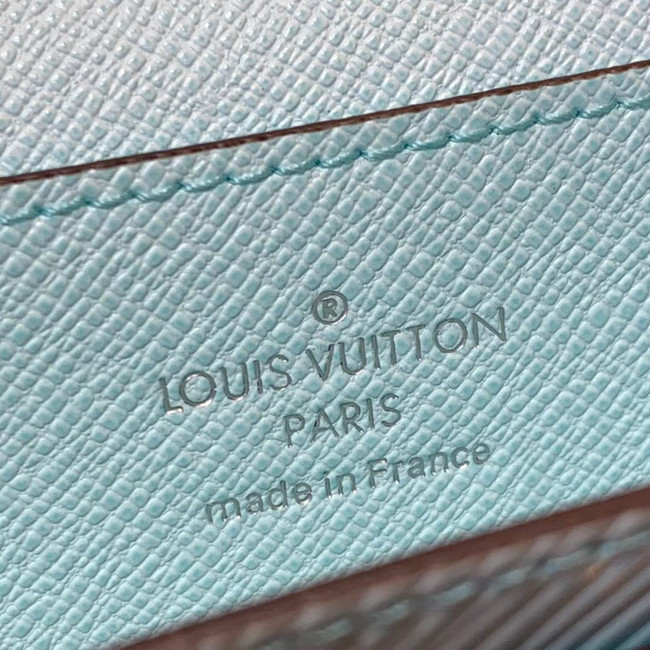 Louis vuitton original TWIST MULTICARTES card holder M68681 sky blue