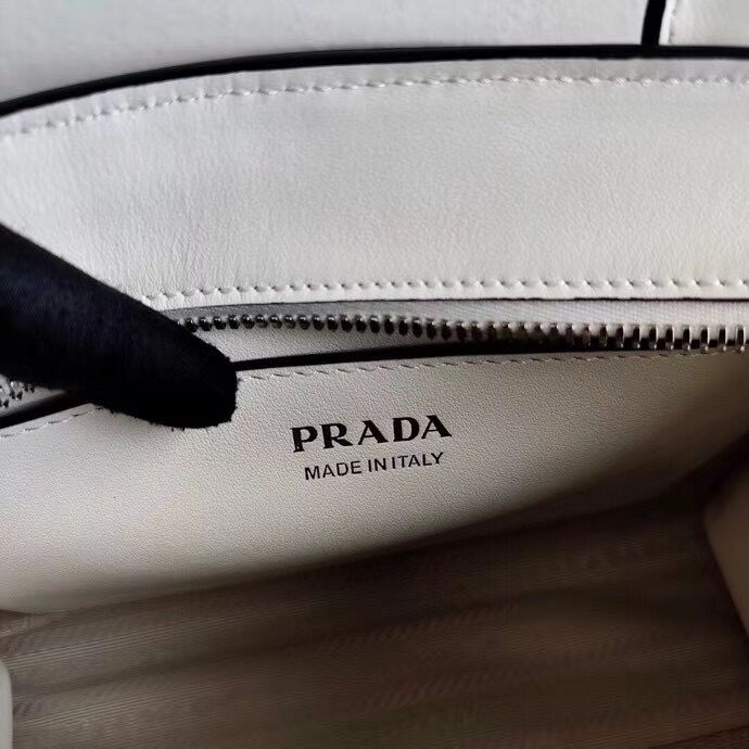 Prada Saffiano leather mini-bag 2BA269 White