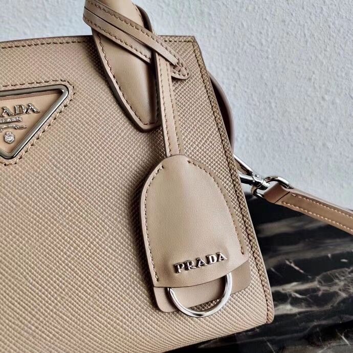 Prada Saffiano leather mini-bag 2BA269 apricot