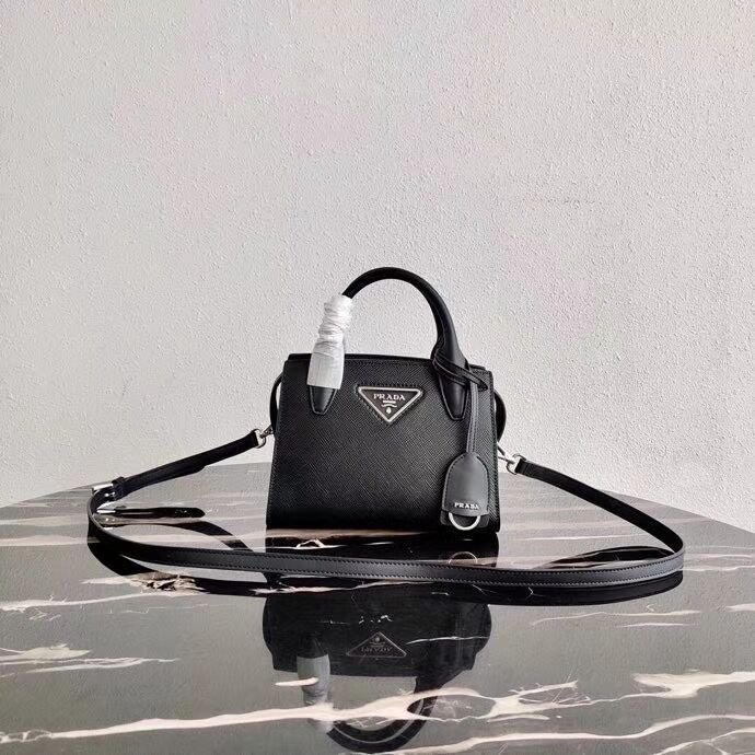 Prada Saffiano leather mini-bag 2BA269 black