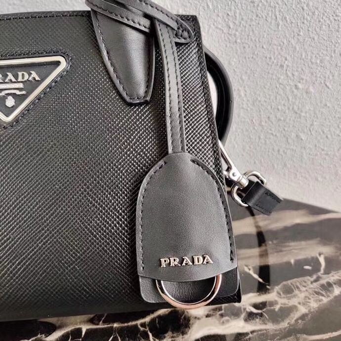 Prada Saffiano leather mini-bag 2BA269 black