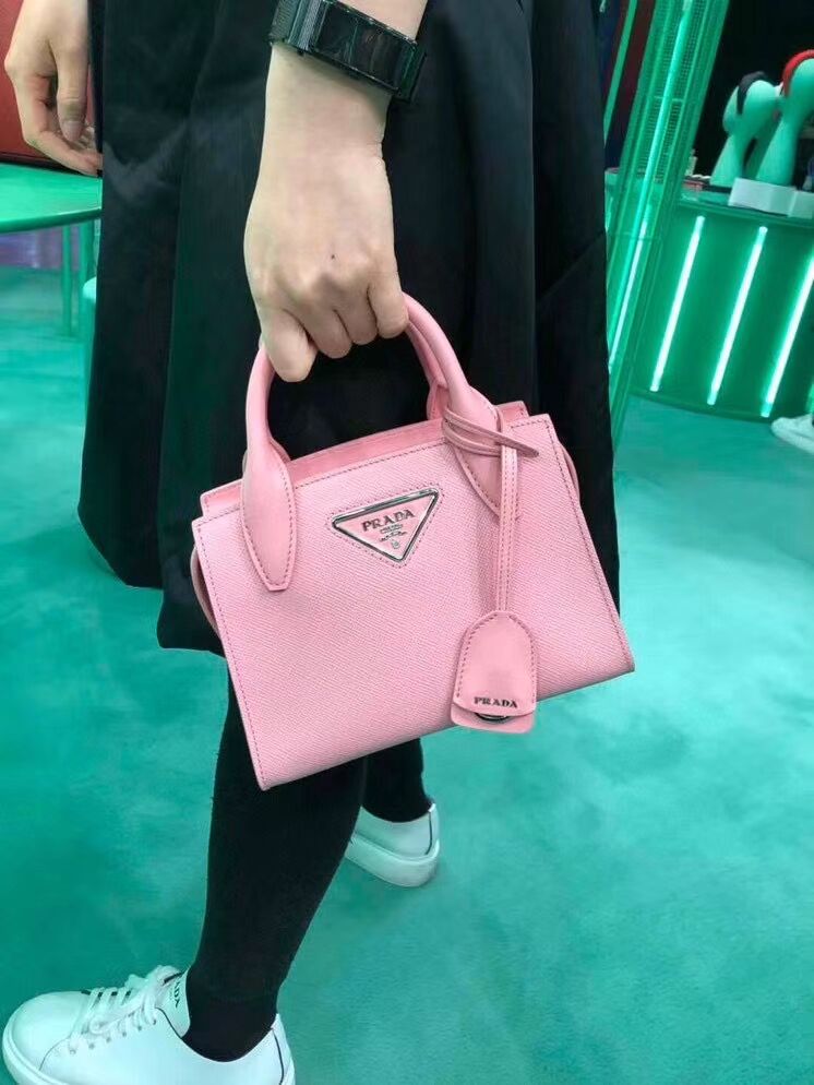 Prada Saffiano leather mini-bag 2BA269 pink