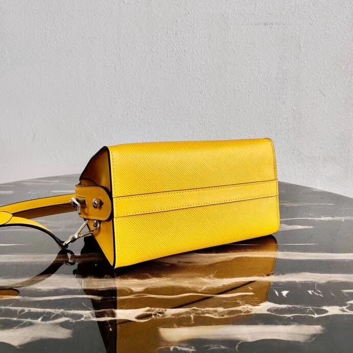 Prada Saffiano leather mini-bag 2BA269 yellow