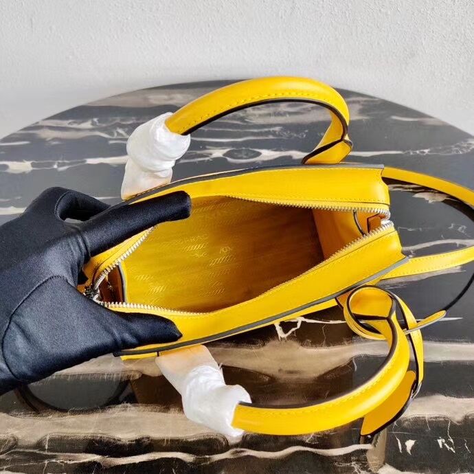 Prada Saffiano leather mini-bag 2BA269 yellow