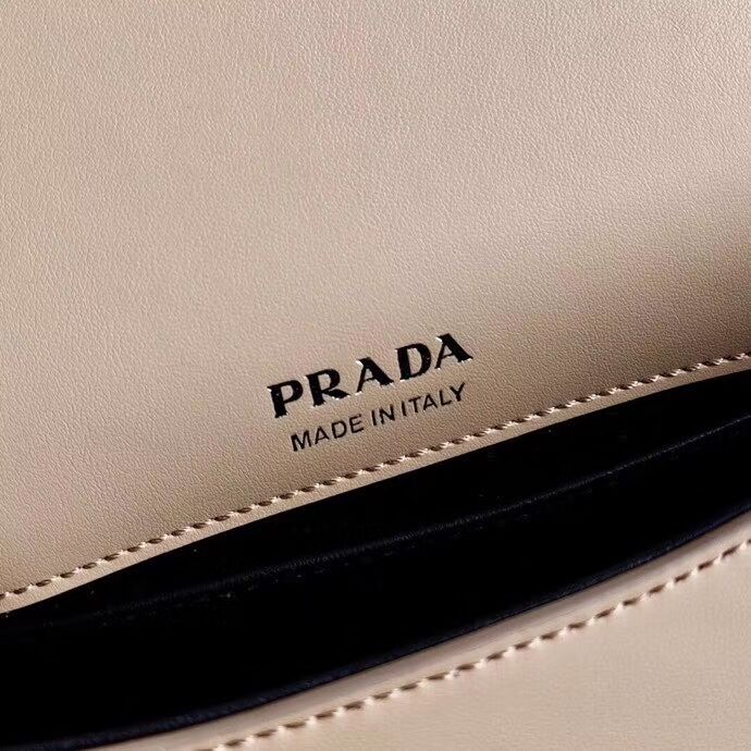 Prada Saffiano leather mini shoulder bag 2BD249 apricot