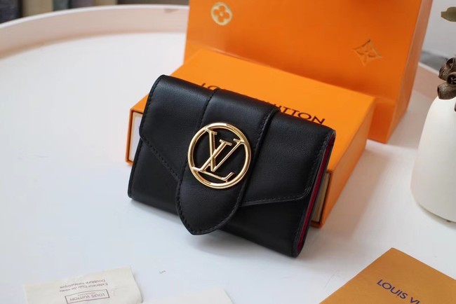 Louis Vuitton Original LV PONT 9 Wallet M69176 black