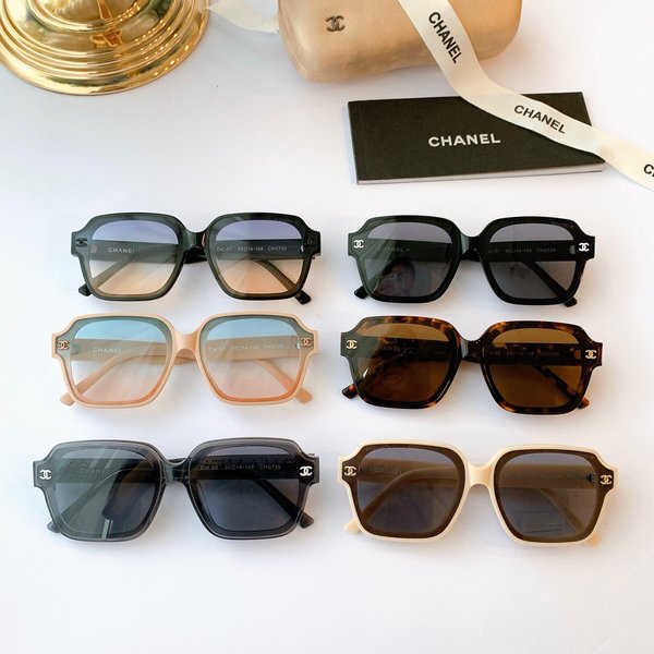 Chanel Sunglasses Top Quality CC6658_217
