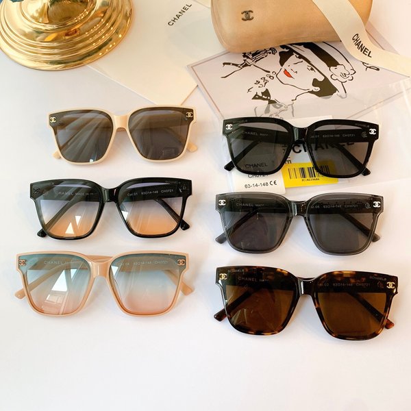 Chanel Sunglasses Top Quality CC6658_2237