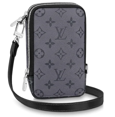 Louis vuitton original DOUBLE PHONE M69534 black