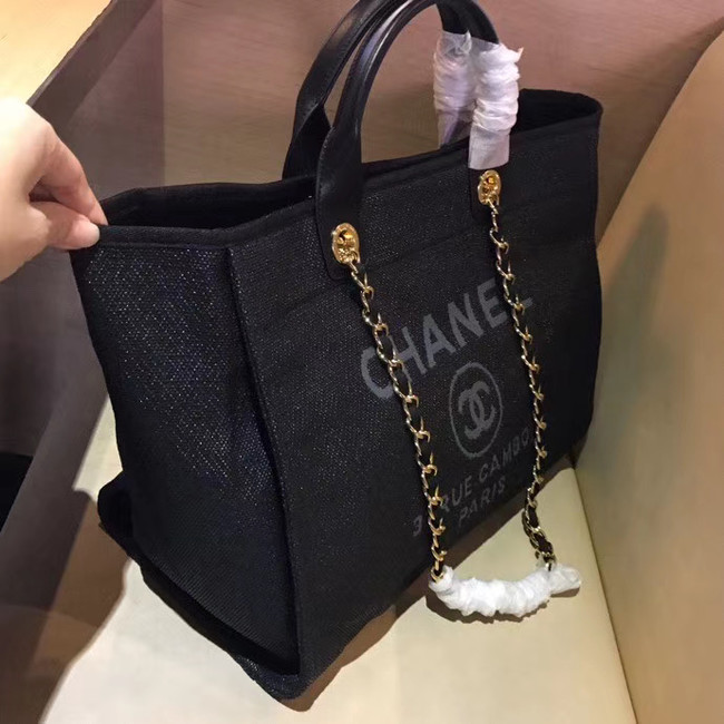 Chanel 19SS Shopping bag A66941 black