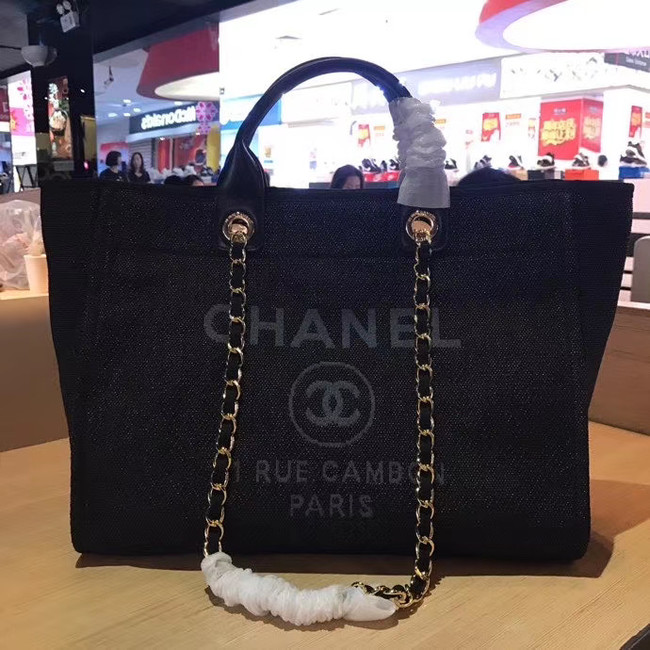 Chanel 19SS Shopping bag A66941 black