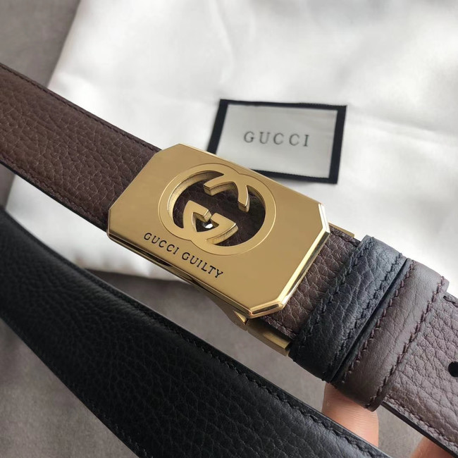 Gucci Original Calf Leather 35MM 3306-2