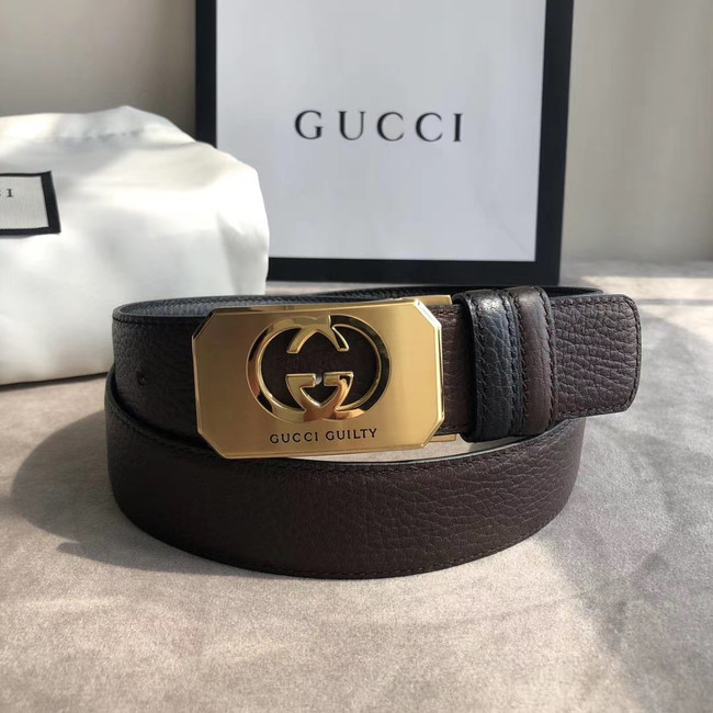 Gucci Original Calf Leather 35MM 3306-2