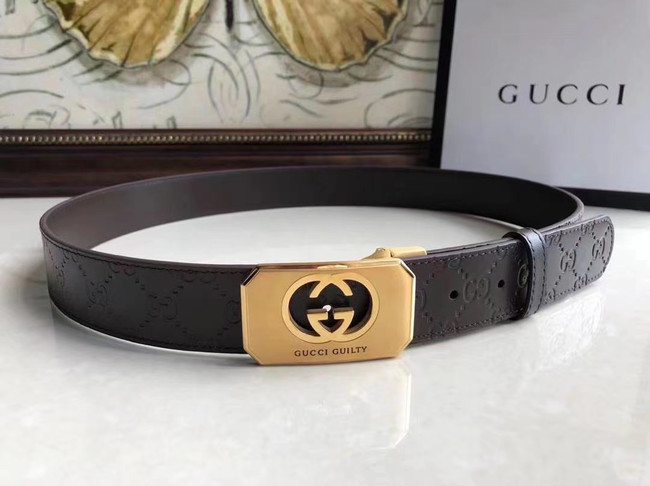 Gucci Original Calf Leather 35MM 3306-6