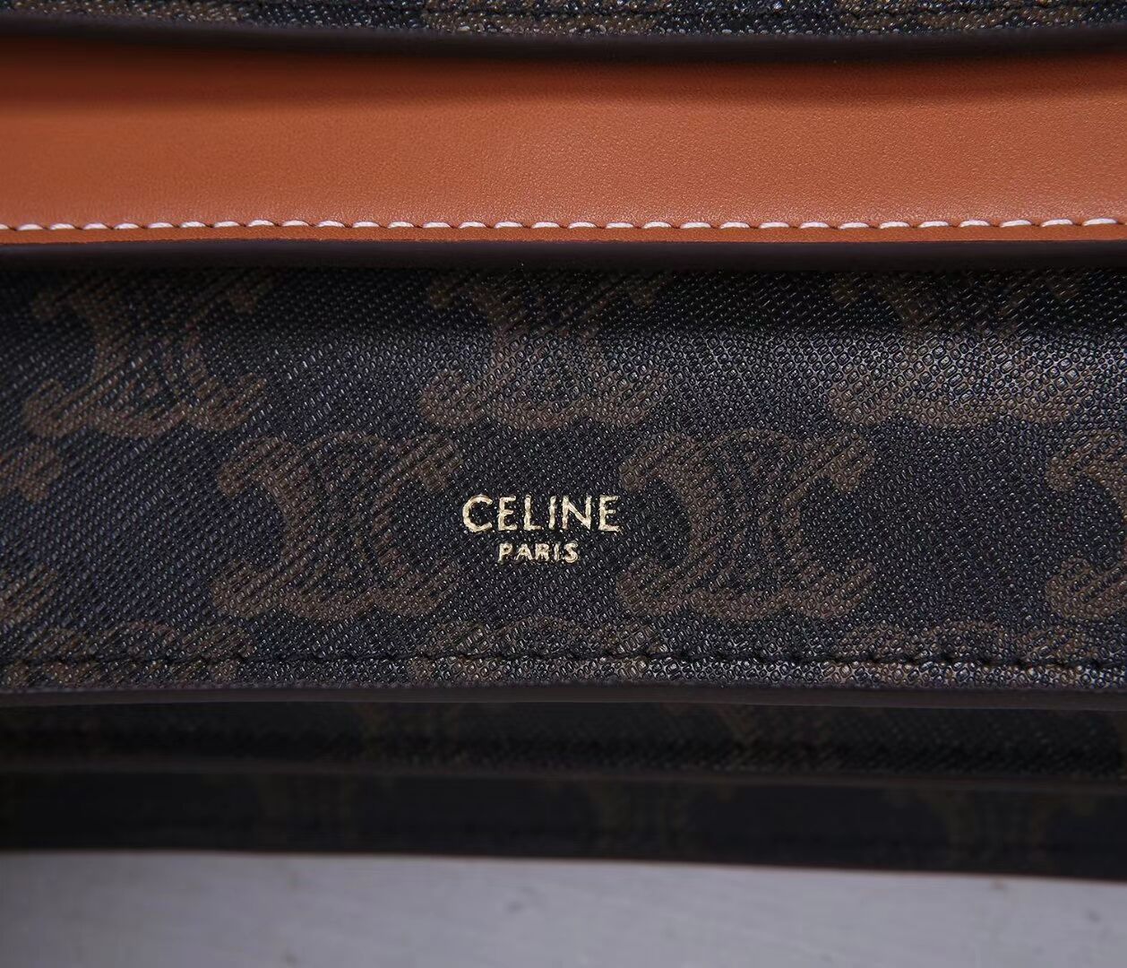 Celine COATED CANVAS CL00852 TAN