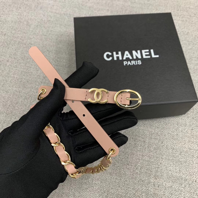 Chanel Original Calf Leather 2.0CM 3600 pink