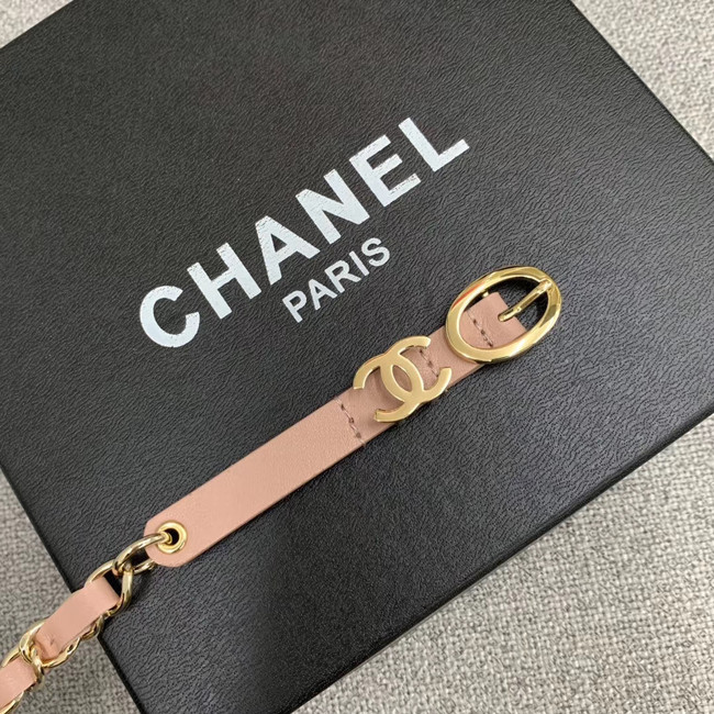 Chanel Original Calf Leather 2.0CM 3600 pink