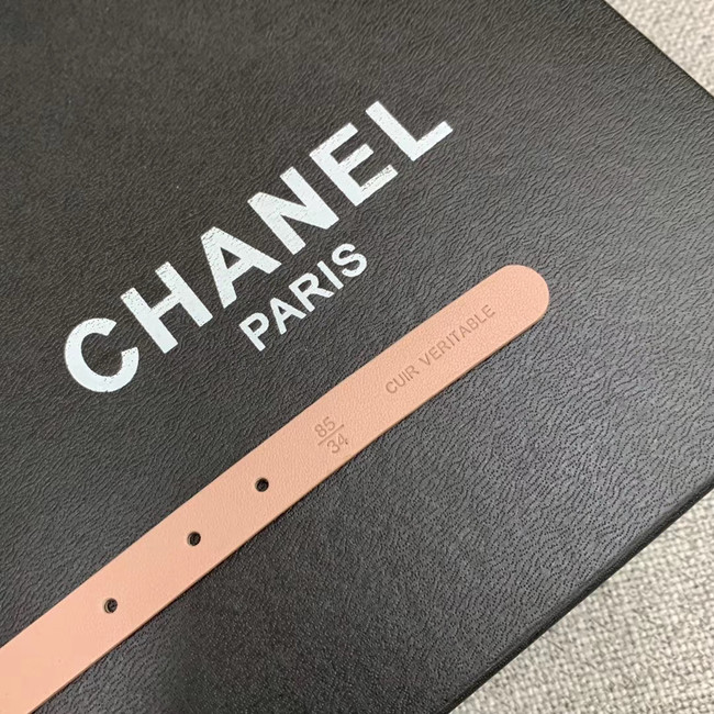 Chanel Original Calf Leather 2.0CM 3600 pink