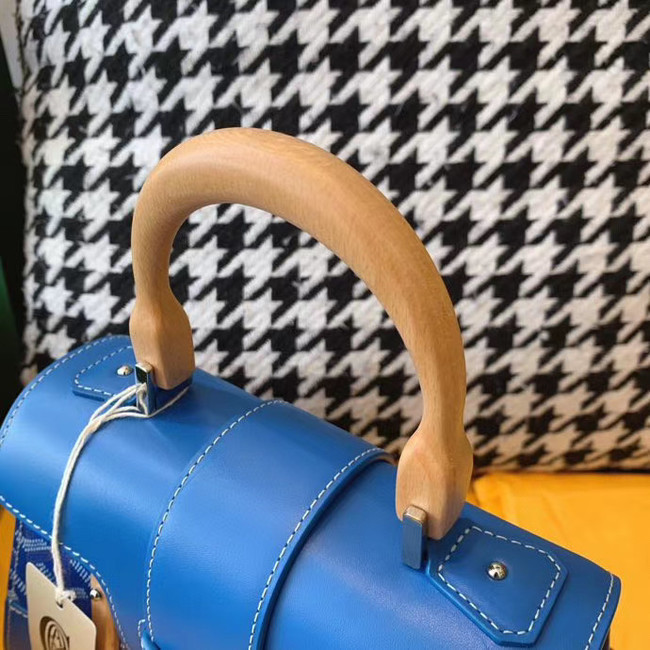 Goyard mini saigon tote bag 55632 blue