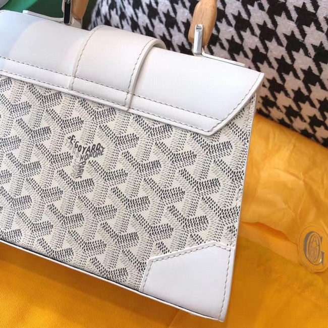 Goyard mini saigon tote bag 55632 white