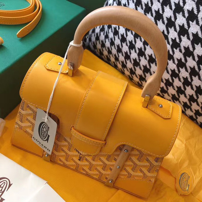 Goyard mini saigon tote bag 55632 yellow