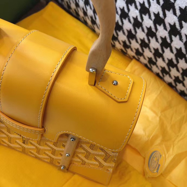 Goyard mini saigon tote bag 55632 yellow