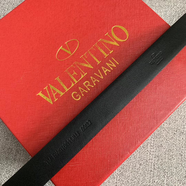 Valentino Leather Belt wide 2.0CM 3599 pink