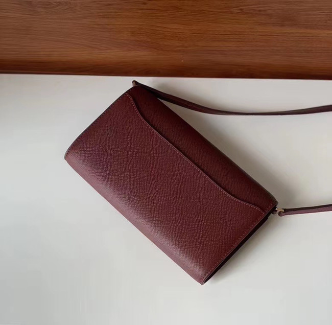 Hermes Constance to go mini Bag H4088 Burgundy