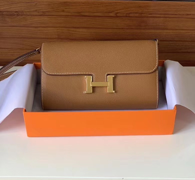 Hermes Constance to go mini Bag H4088 brown