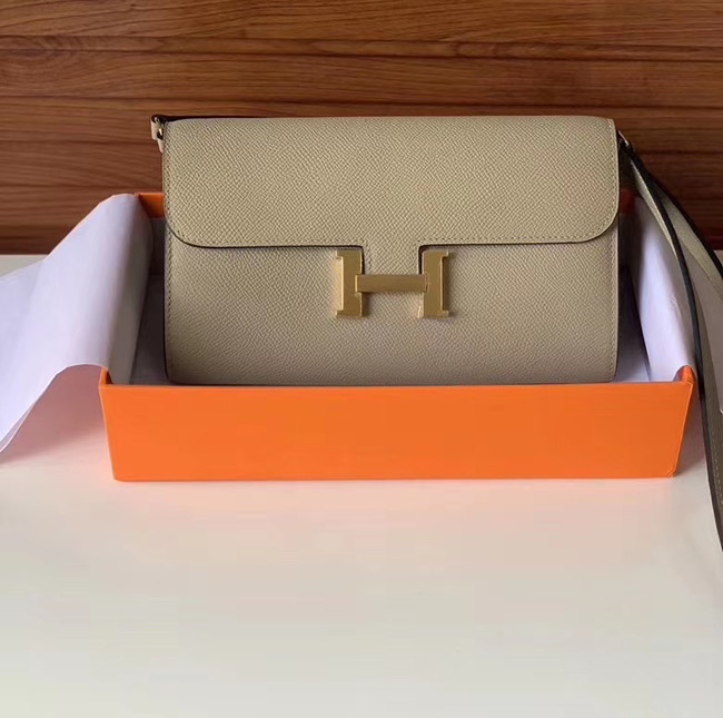 Hermes Constance to go mini Bag H4088 light grey