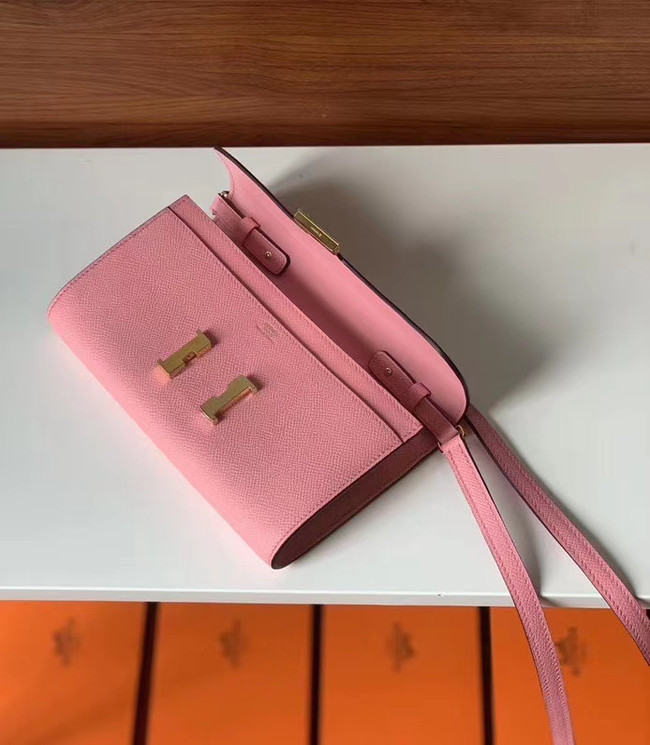 Hermes Constance to go mini Bag H4088 pink