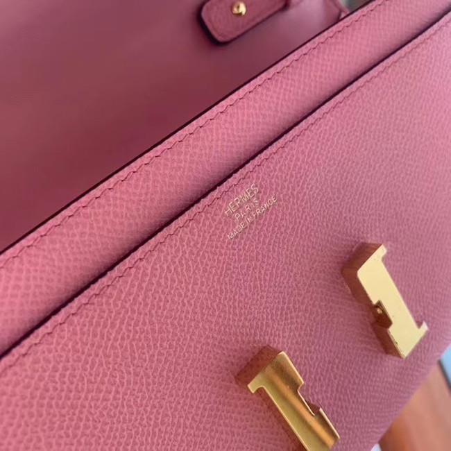 Hermes Constance to go mini Bag H4088 pink