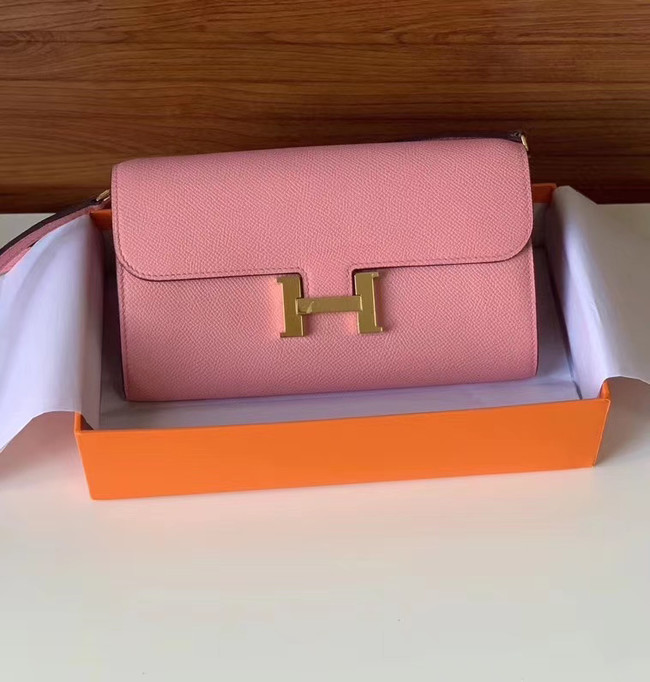 Hermes Constance to go mini Bag H4088 pink