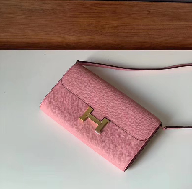 Hermes Constance to go mini Bag H4088 pink