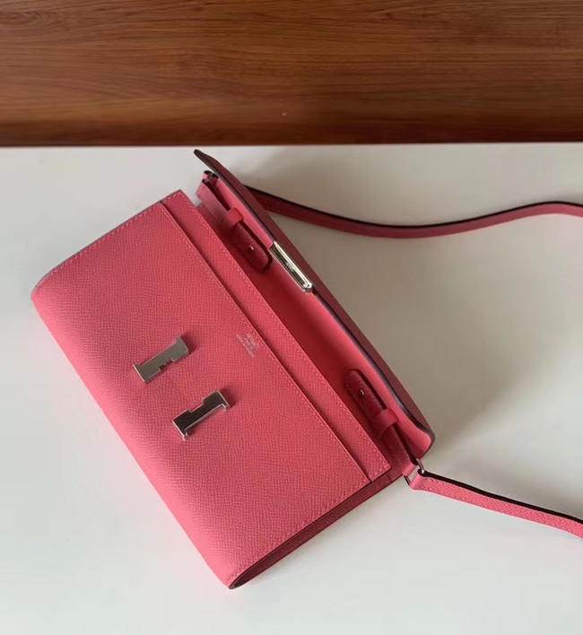 Hermes Constance to go mini Bag H4088 rose